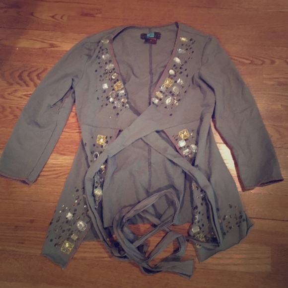 Front tie jacket
