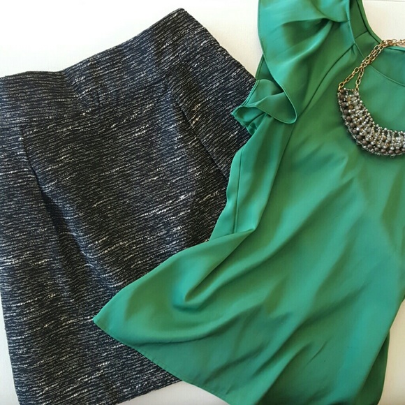 LOFT Dresses & Skirts - 🌻FINAL PRICE!🌻 LOFT | METALLIC SKIRT