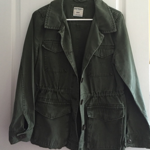 Army Green Cargo Jacket
