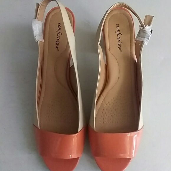 Comfortview Slingback Heels(Women's 11)