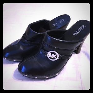 Michael Kors clog heels