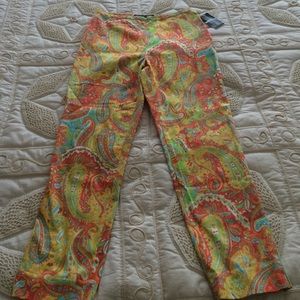 Ralph Lauren Bright Paisley Golf Pants