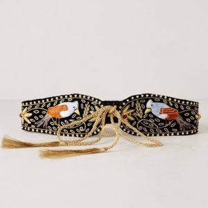Anthropologie Birdsong Belt