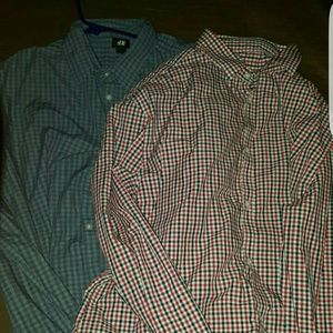 H&M Mens Dress Shirts
