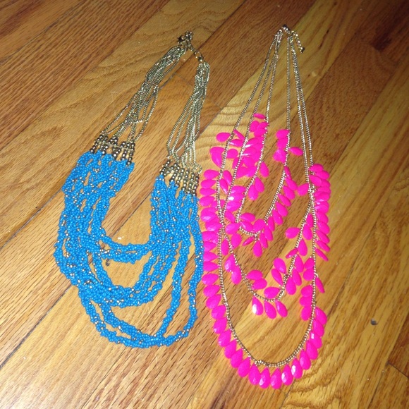 FOREVER 21 SUMMER NECKLACES _ SOLD