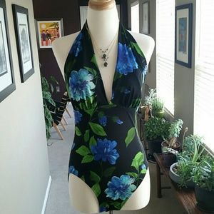 Vintage 70s Jantzen Pin up Swimsuit beach