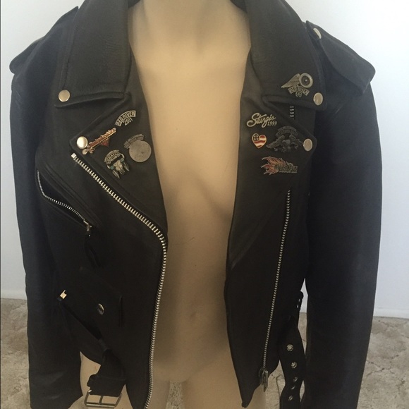 Jackets & Blazers - Heavy Leather Jacket