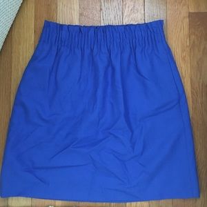 Royal Blue J.crew skirt