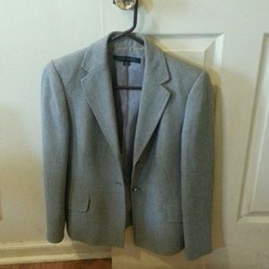 Anne Klein gray blazer