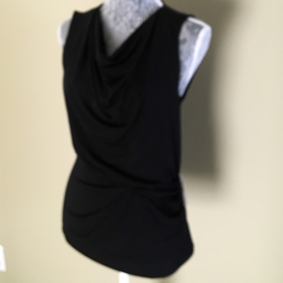 NWT Michael Kors Sleeveless Black Top - Picture 3 of 5