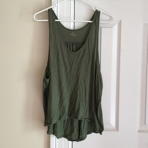 High low flowy tank