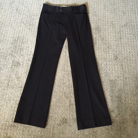 Banana Republic black slacks