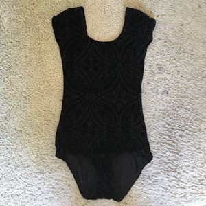Blackmilk BURNED VELVET CAP SLEEVE BODYSUIT XXS