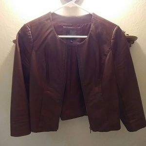 ***SOLD***Faux leather jacket