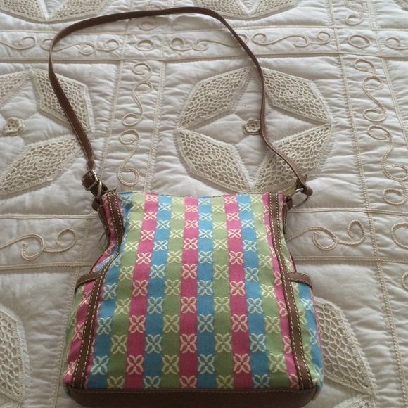 Relic multi color shoulder strap Purse