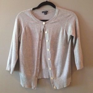 Nautica grey cardigan