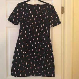 Black/Pink splash dress!