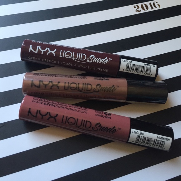 ✨SALE✨Nyx Suede lip bundle