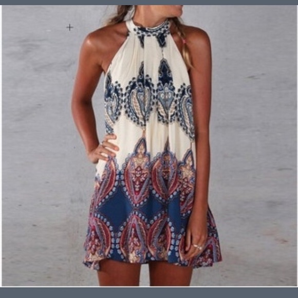 Boutique Dresses & Skirts - Trendy Summer Halter Dress