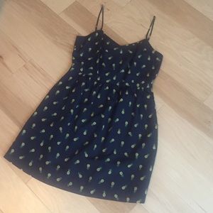 Jcrew pineapple dress