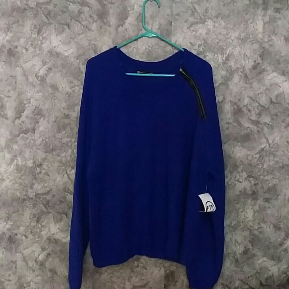 Fashion To Figure Blue Sweater (Size 2X)