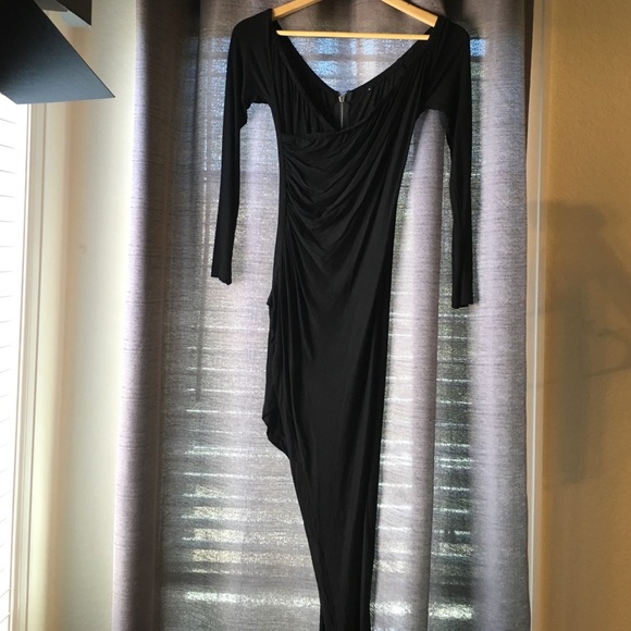 Cotton high low dress