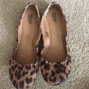 Mossimo cheetah print flats