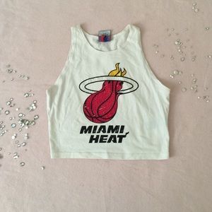 Miami Heat Crop Top