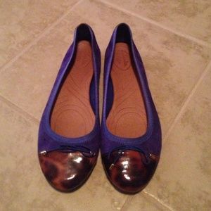 Clarks (indigo) Royal blue flats