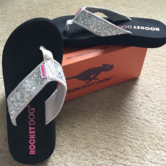 Brand new, never worn sz 12 Rocket Dog flip flops