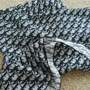 Authentic Dior Silk Square  Scarf