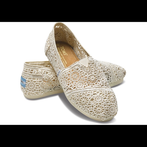❌SOLD ❌Natural Moroccan crochet vegan Toms