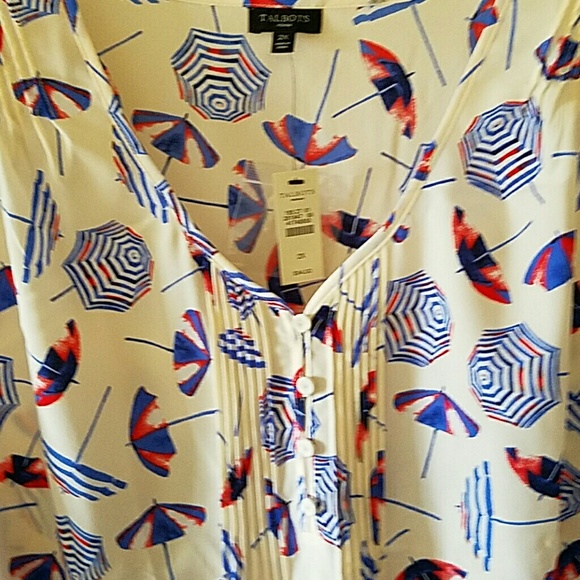 Talbots Summer Top ❤ - Picture 2 of 4