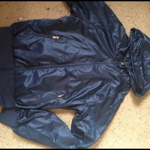 NIKE dark blue raincoat