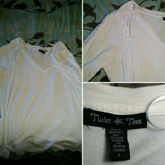 Lace Sleeve Top