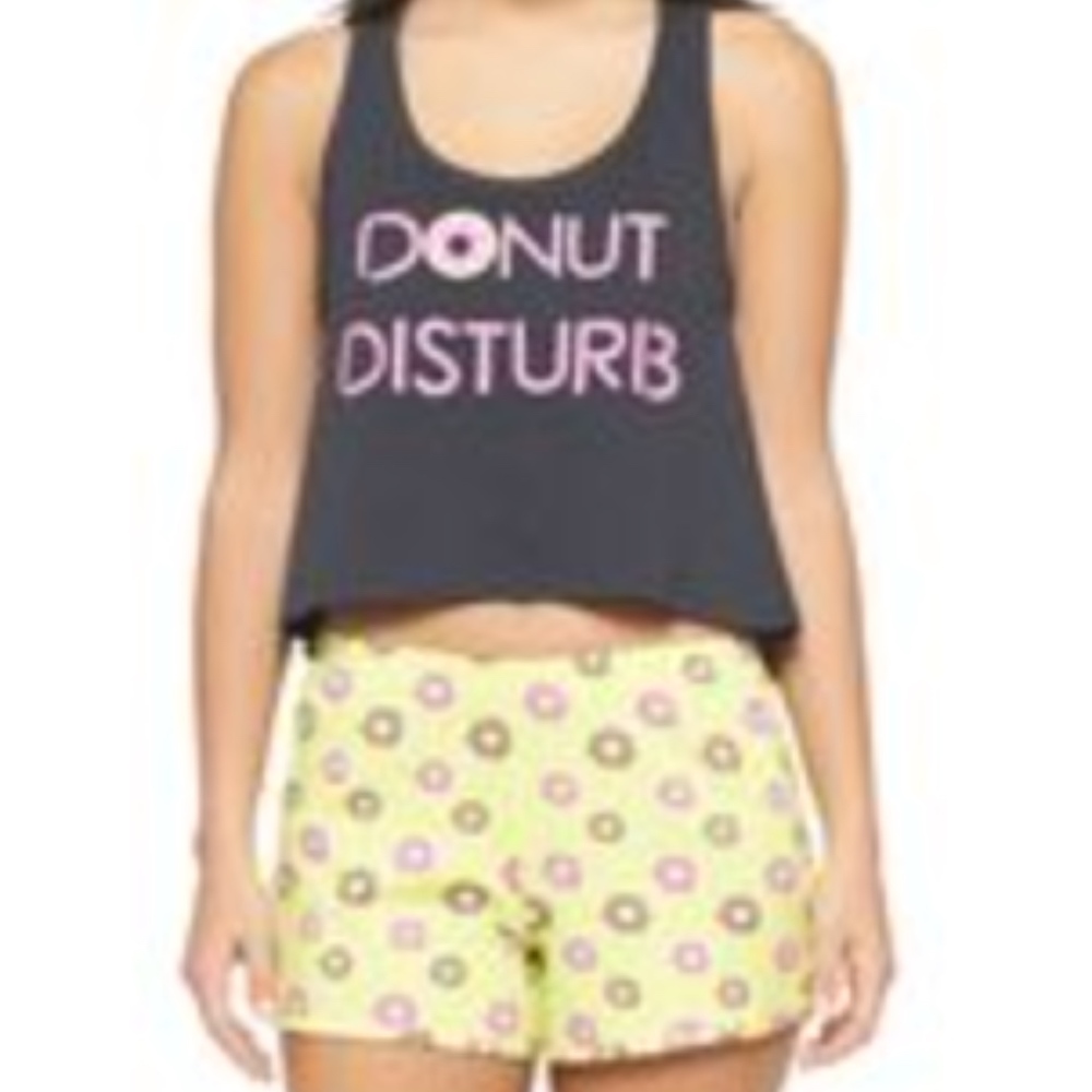 Xhilaration Donut Themed Pajamas