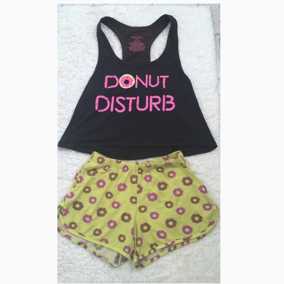 Xhilaration Donut Themed Pajamas - Picture 2 of 5