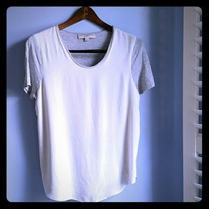 Ann Taylor Loft Two-Tone Shirt