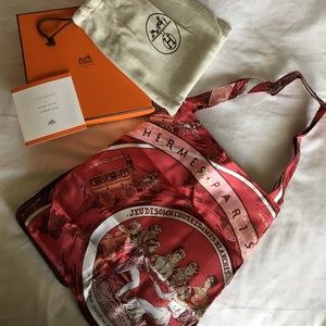 Hermes Silkypop Tote Bag