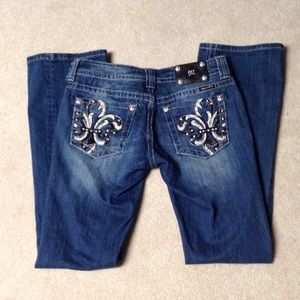 Miss Me Jeans Size 30 Inseam 34 Style JP6073B
