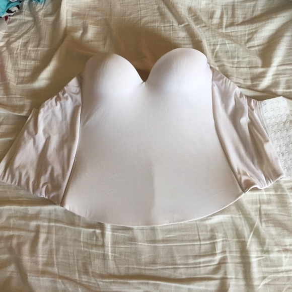 David's Bridal White 36D Bustier
