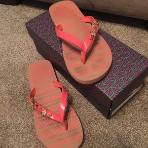 Tory Burch Kiley Flip Flops