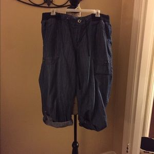 Lane Bryant Denim Capris
