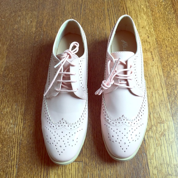 Mi.im baby pink oxfords