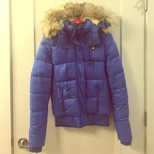 American Eagle Blue Winter Jacket
