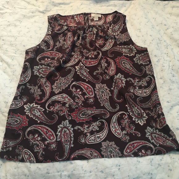 NWT Loft Paisley Shell