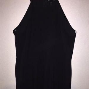 Black Ashley Stewart Peplum Dress