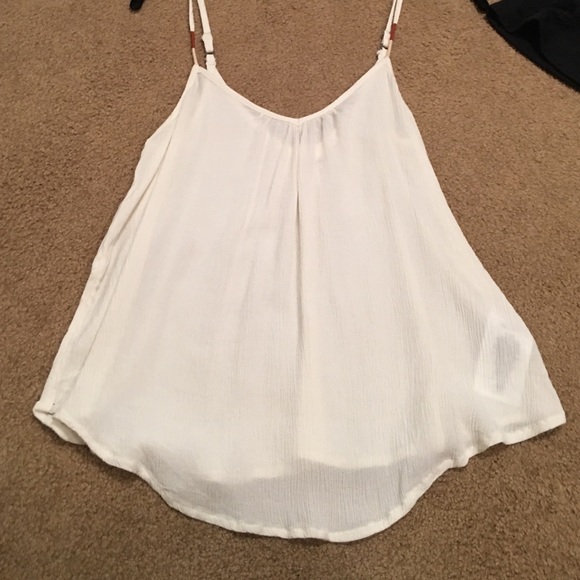 Rocky cream tank top