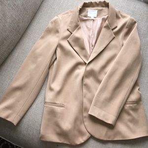 Silence + Noise Tan Blazer