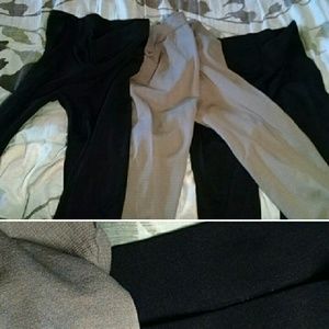 Set of Three Capri Leggings